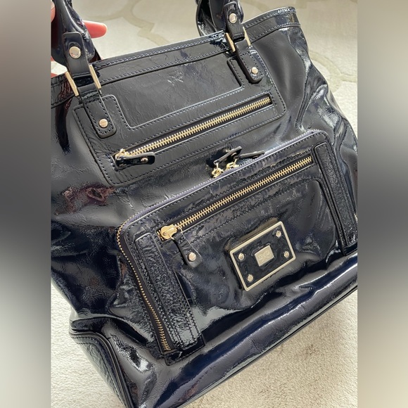 Neo Vintage Anya Hindmarch patent leather tote bag - Picture 2 of 14